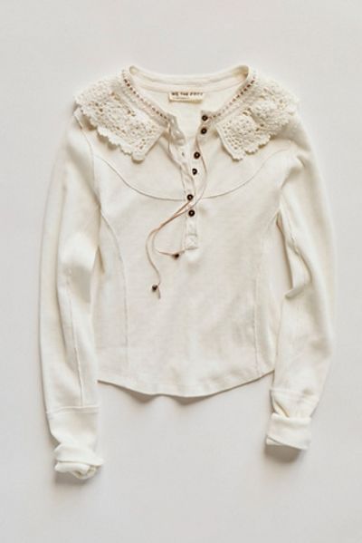 Free People We The Free Sweet Whisper Henley