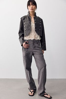 Free People We The Free Tight Fuse Slim Utility Pants