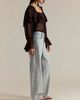 Free People We The Free Truro Baggy Puddle Jeans - 1