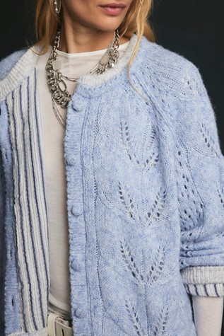 Free People - We The Free Tulips Lined Cardi