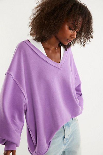 Free People We The Free Venice V-Neck Sweatshirt