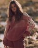 Free People We The Free Washed And Crafted Crochet Polo - 1