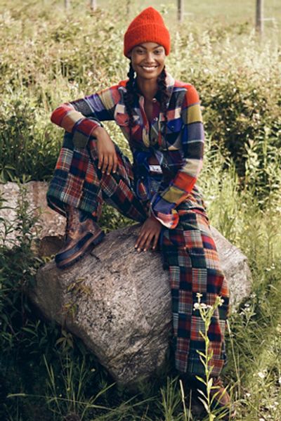 Free People We The Free Winnie Plaid Shirt