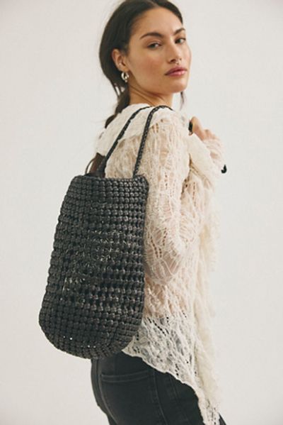 Free People We The Free Woven Bucket Bag