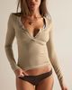 Free People Wide Awake Striped Layering Top - 1