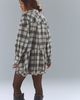 Free People Wildflower Washed Plaid Mini Dress - 2