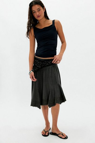 Free People Willow Knit Midi Skirt