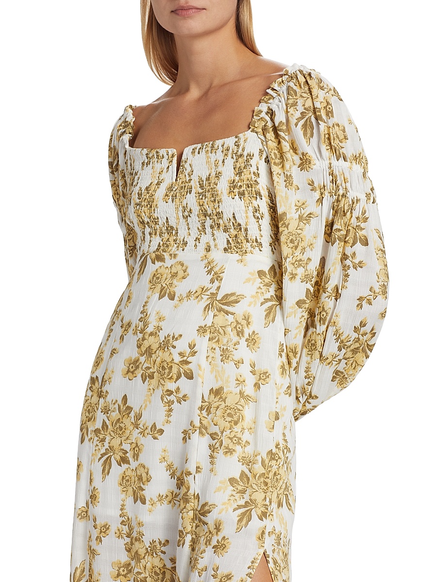 knee length dresses for ladies Free People Via Midi Dress – RJ Pope main image 0