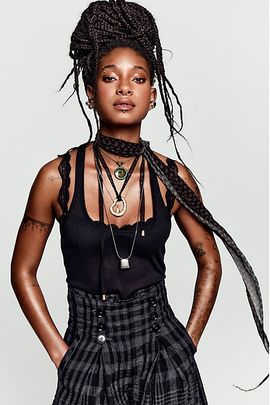 Free People XL Ultra Skinny Scarf