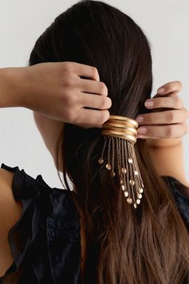 Free People Yellowstone Pony Fringe Cuff