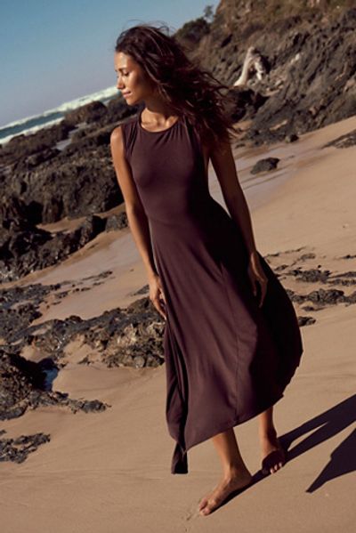 Free People Zuri Good Feels Midi Dress