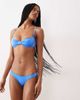 Free Society Free Society high rise bikini bottom in mid blue - 4