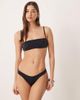 Free Society Free Society high rise bikini bottoms in black - 1