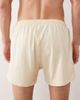 Free Society Free Society seersucker swim shorts in beige-Neutral - 4