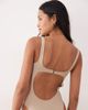 Free Society Free Society square neck swimsuit in coffee-Brown - 4