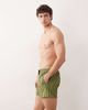 Free Society Free Society swim shorts in green stripes - 3