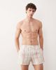 Free Society Free Society swim shorts in mint stripes-Green - 1
