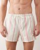 Free Society Free Society swim shorts in mint stripes-Green - 4