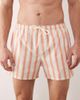 Free Society Free Society swim shorts in orange stripes - 4
