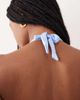 Free Society Free Society triangle bikini top in sky blue - 2