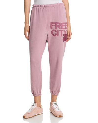 Freecity Freecity Cotton Logo Sweatpants
