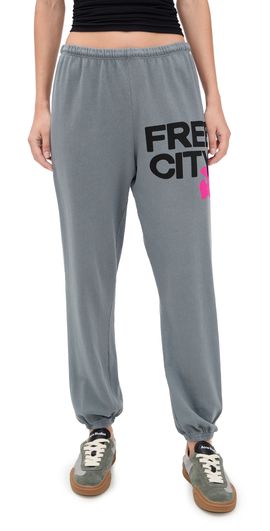 FREECITY FREECITY Freecity Large Sweatpants Grey Art
