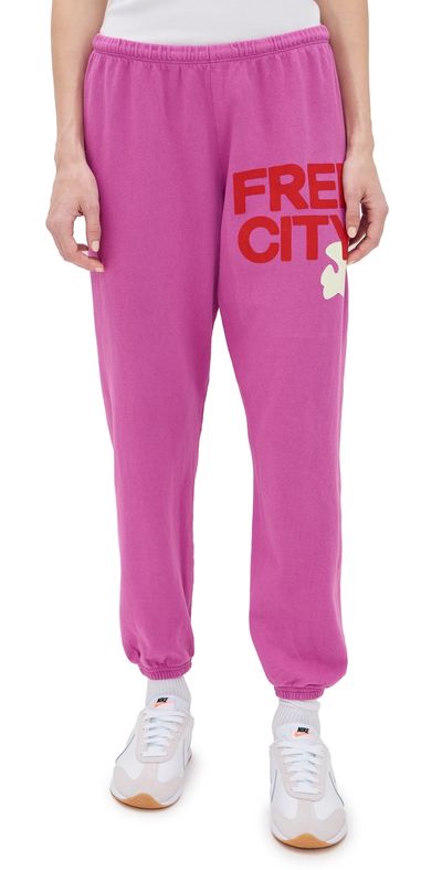 FREECITY FREECITY Freecity Large Sweatpants Pinkbird