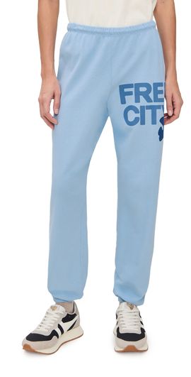 FREECITY FREECITY Freecity Sweatpants Blueice