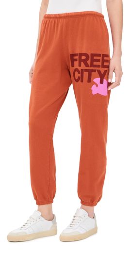 FREECITY FREECITY Freecity Sweatpants Burn Orange