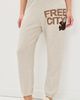 FREECITY FREECITY Freecity Sweatpants Heatheryumm Oats/Coco - 2