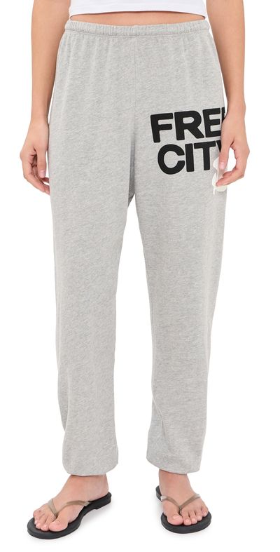 FREECITY FREECITY Heather Sweatpants Heathercreamy