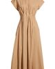 FREEMARKET FREEMARKET Gathered Waist Cotton Midi Dress - 5