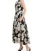 FREEMARKET FREEMARKET Print Belted Sleeveless Maxi Dress - 3