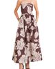 FREEMARKET FREEMARKET Print Strapless Midi Dress - 1