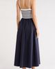 FREEMARKET FREEMARKET Stripe Mixed Media A-Line Dress - 2
