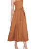 FREEMARKET FREEMARKET Tie Waist Sleeveless Maxi Dress - 3