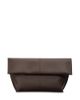 Freja Freja Seamed Faux Leather Clutch - 1