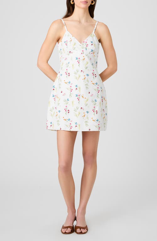 French Connection French Connection Alissa Floral Print Sleeveless Minidress