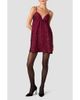 French Connection French Connection Anaya Floral Jacquard Babydoll Minidress - 1