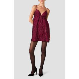 French Connection French Connection Anaya Floral Jacquard Babydoll Minidress