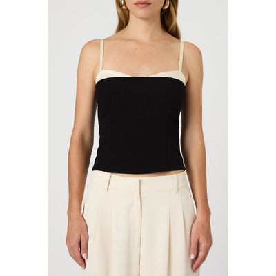 French Connection French Connection Azra Strappy Corset Crop Top