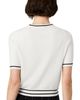 French Connection French Connection Babysoft Short Sleeve Rib Stripe Top - 3