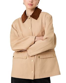 French Connection French Connection Barn Contrast Collar Jacket