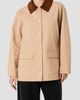 French Connection French Connection Barn Jacket with Corduroy Collar - 1