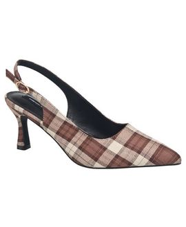 French Connection French Connection Brenna Plaid Kitten Heel