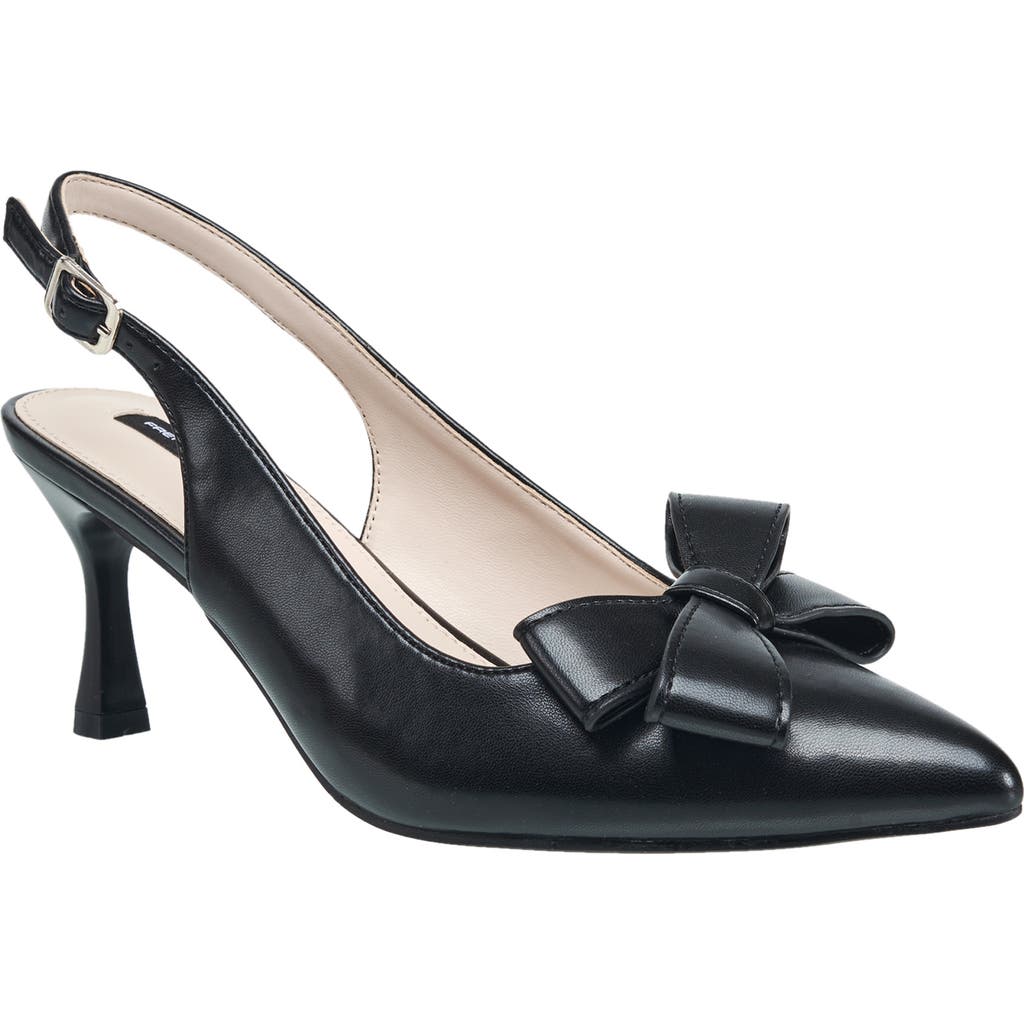 French Connection French Connection Brinton Oversized Bow Kitten Heel