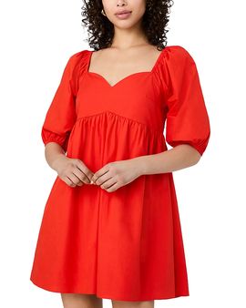 French Connection French Connection Cambria Puff Sleeve Dress