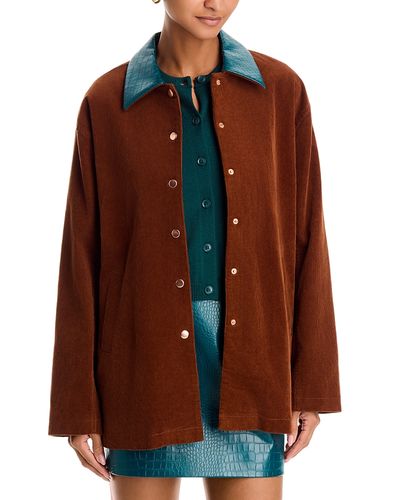 French Connection French Connection Casey Cotton Stretch Corduroy Coat