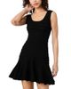 French Connection French Connection Cecilia Pointelle Flare Mini Dress - 1