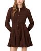 French Connection French Connection Chiffon Textured Tie Waist Dress - 1